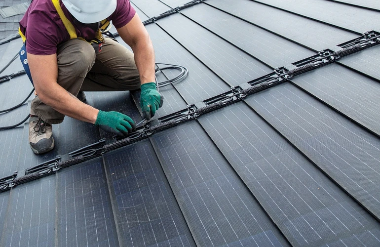 Are solar shingles right for your long island home? 3 Timberline solar shingle gaf energy 4